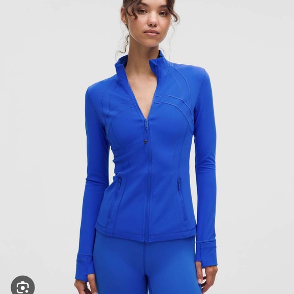 lululemon athletica Women's Vibrant Blue Jacket - Picture 1 of 5